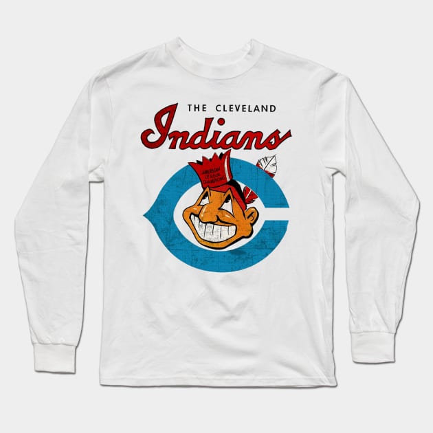 vintage indians Long Sleeve T-Shirt by Fabulous Fresh Fashions